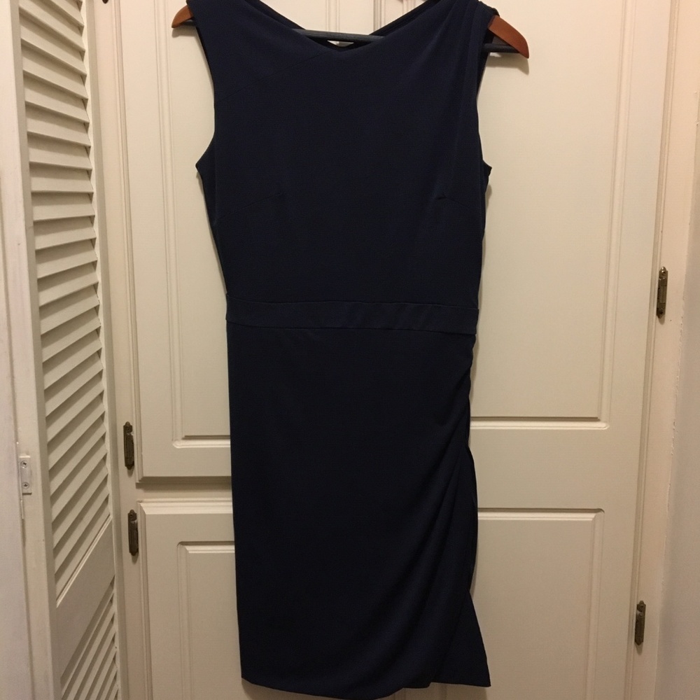 Ann Taylor Sleeveless Dress - Blue